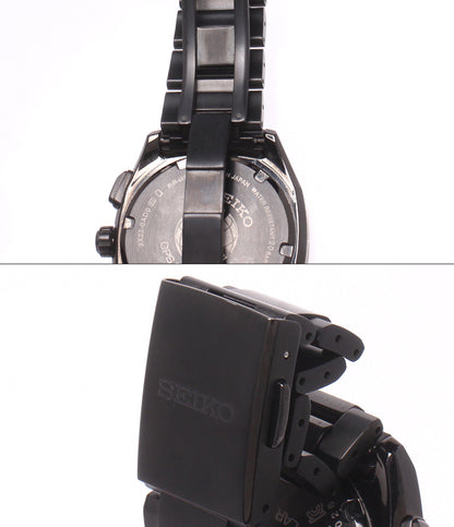 SEIKO 腕時計 アストロン ASTRON GPSソーラー ブラック 3X22-0AD0 メンズ セイコー