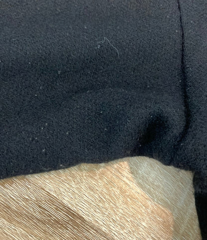 Yohji Yamamoto +NOIR ジャケット 長袖 ハイネック 変形 裾カット NR-T14-176 レディース SIZE 2 (M) ヨウジヤマモト プリュス ノアール
