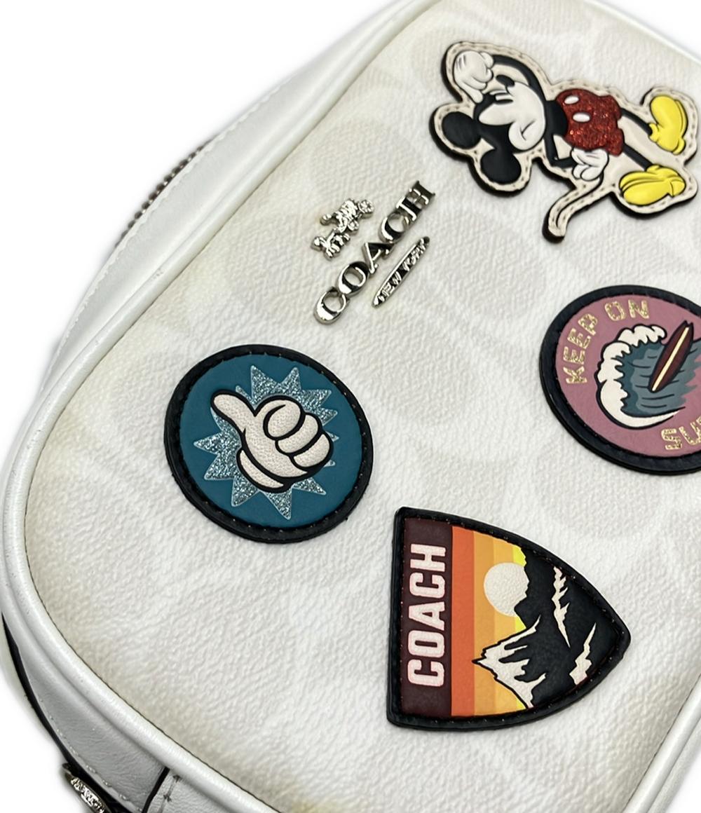 コーチ ディズニー 2WAY ショルダーバッグ 斜め掛け ウエストポーチ