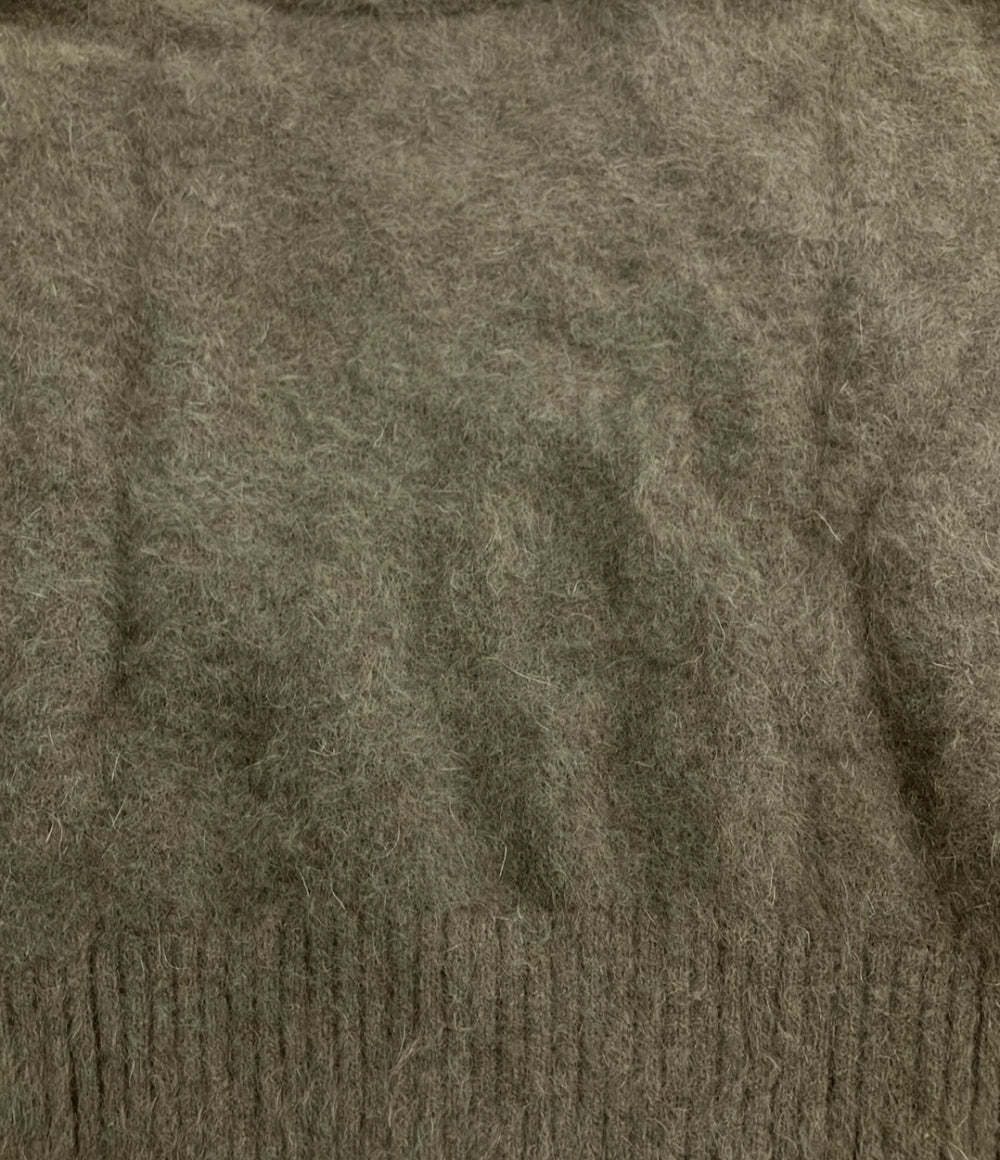訳あり anuans 長袖ニット Vネック プルオーバー レディース SIZE F (M) アニュアンス