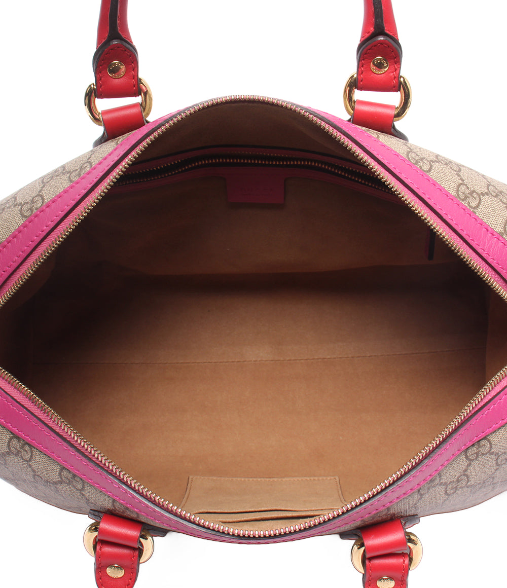 GUCCI ハンドバッグ ミニボストンバッグ GGスプリーム 409527 520981