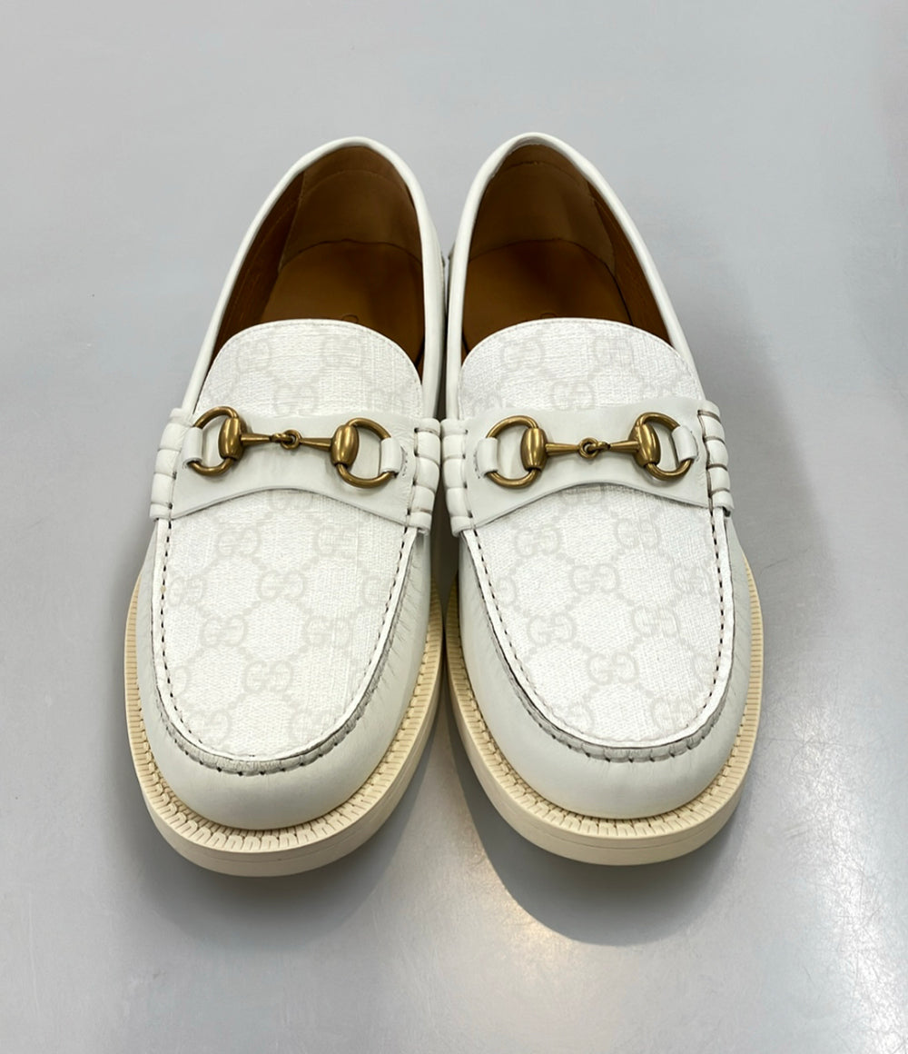 美品 GUCCI ホースビットローファー メンズ SIZE 8 グッチ
