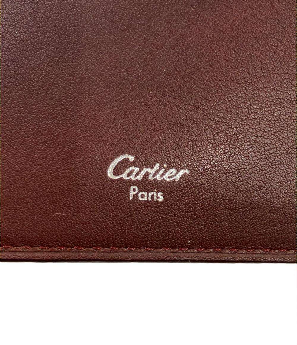カルティエ 二つ折り財布 マストライン レディース Cartier