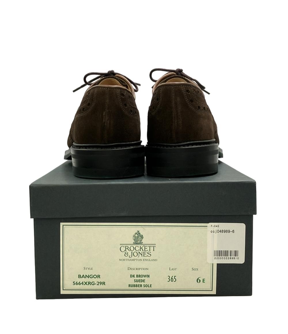 CROCKETT&JONES ドレスシューズ BANGOR 5664XRG-29R メンズ SIZE 6 (24.5cm) クロケットアンドジョーンズ