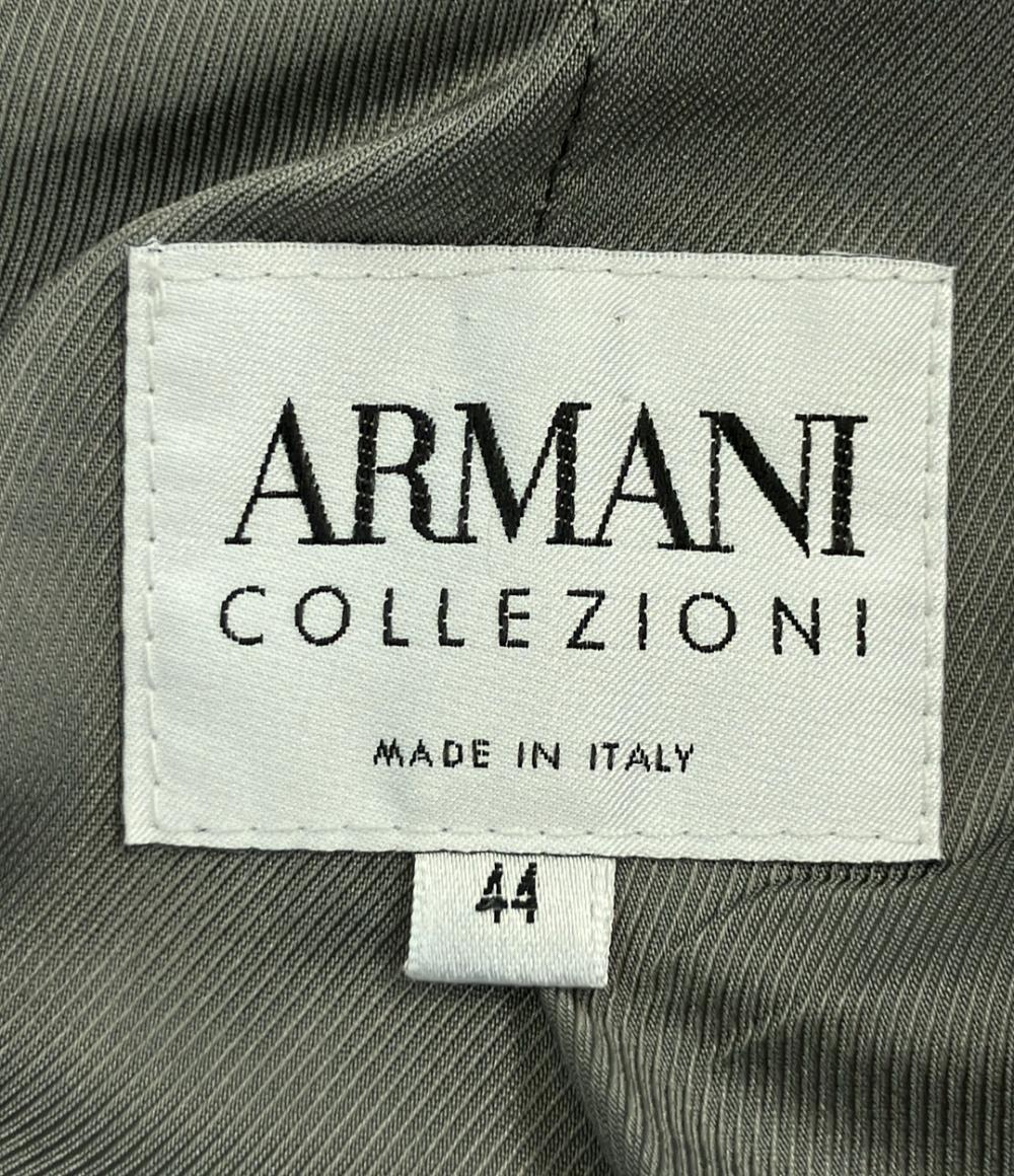 訳あり アルマーニコレッツォーニ ウールコート レディース SIZE 44 (XL) ARMANI COLLEZIONI
