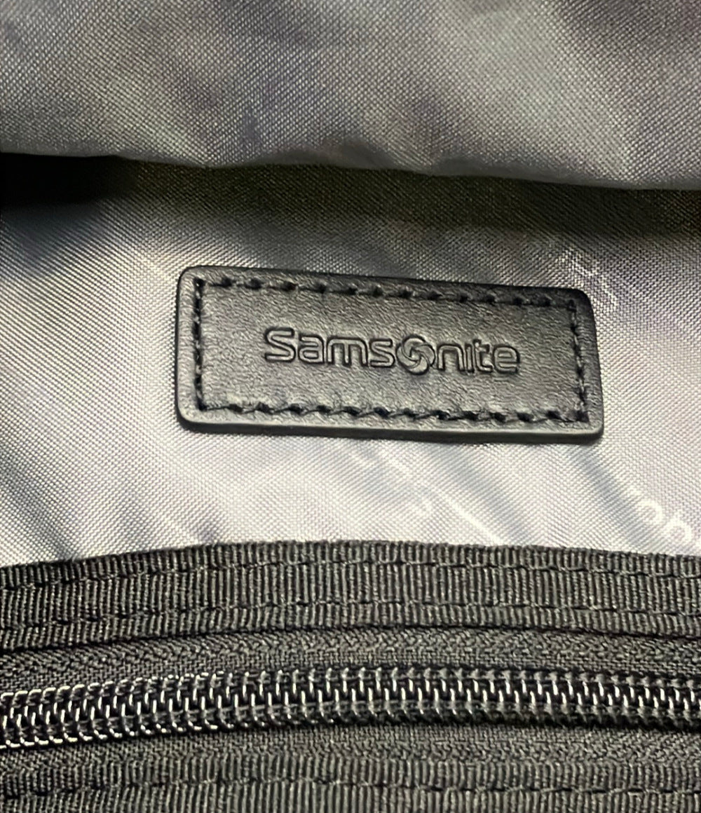 美品 Samsonite 2way ビジネスバッグ ブリーフケース リュック デイパック メンズ サムソナイト