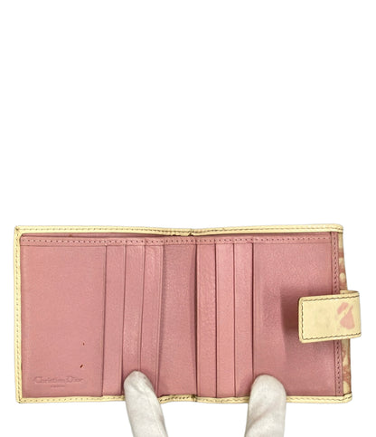 Christian Dior 二つ折り財布 ダブルホック レディース クリスチャンディオール