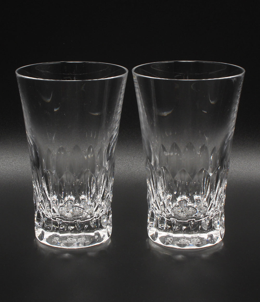 美品 Baccarat グラス タンブラー 2点セット ペア グラスジャパン ヴィータ バカラ
