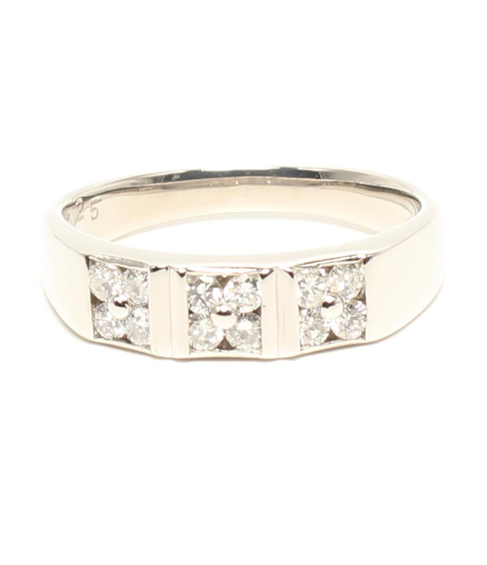 美品 リング 指輪 Pt900 ダイヤ 0.25ct レディース SIZE 12号