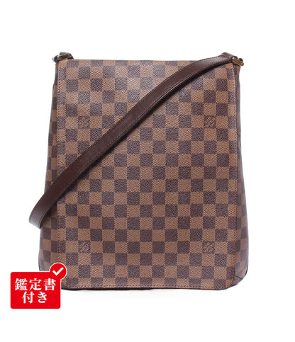 LOUIS VUITTON ショルダーバッグ 斜め掛け ミュゼット ダミエ エベヌ N51302 レディース ルイ・ヴィトン