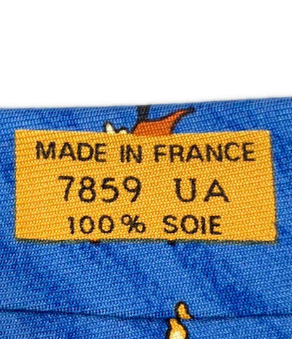 HERMES ネクタイ シルク100% メンズ エルメス