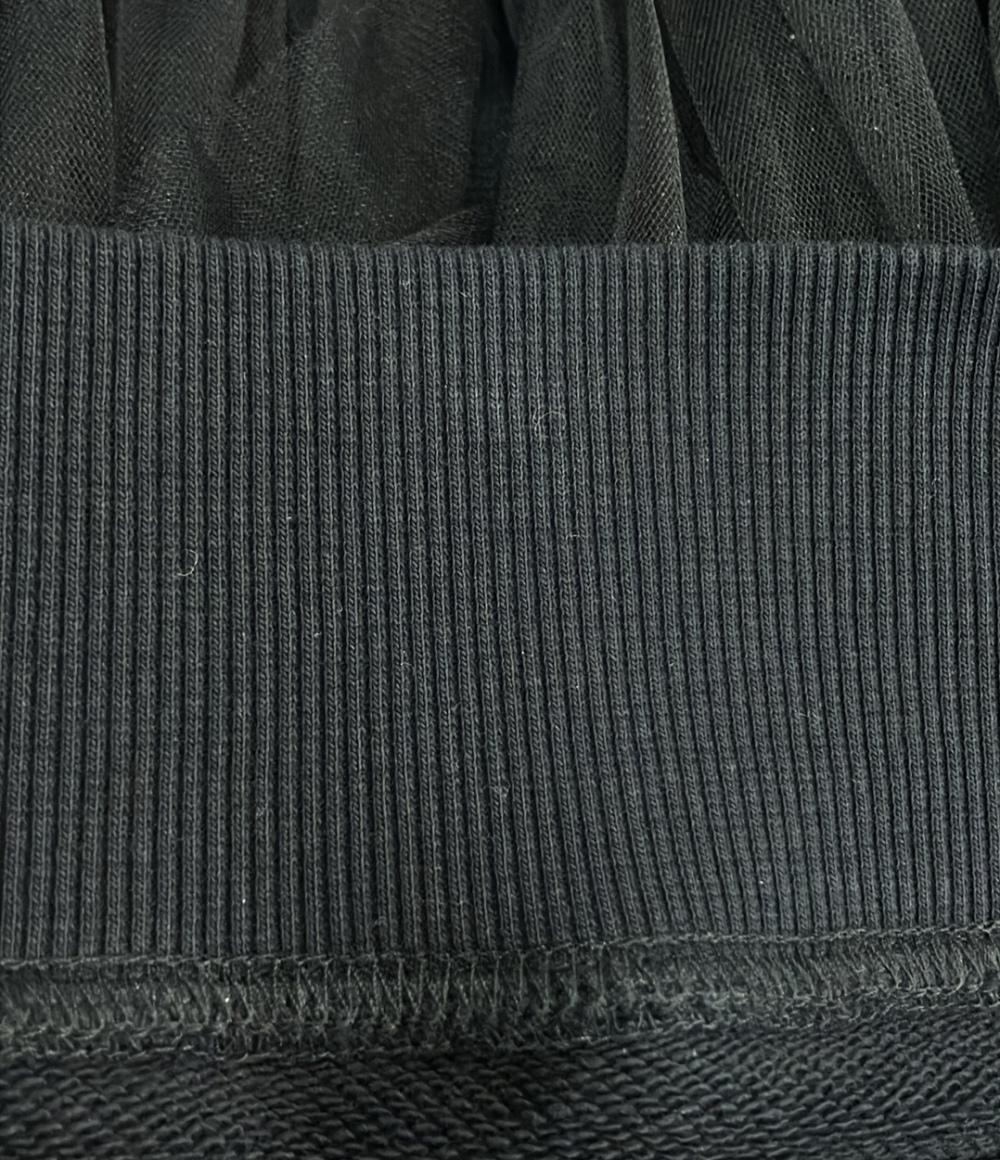 VIVIANO 長袖 チュールリイヤード スウェット レディース SIZE F (M) ヴィヴィアーノ