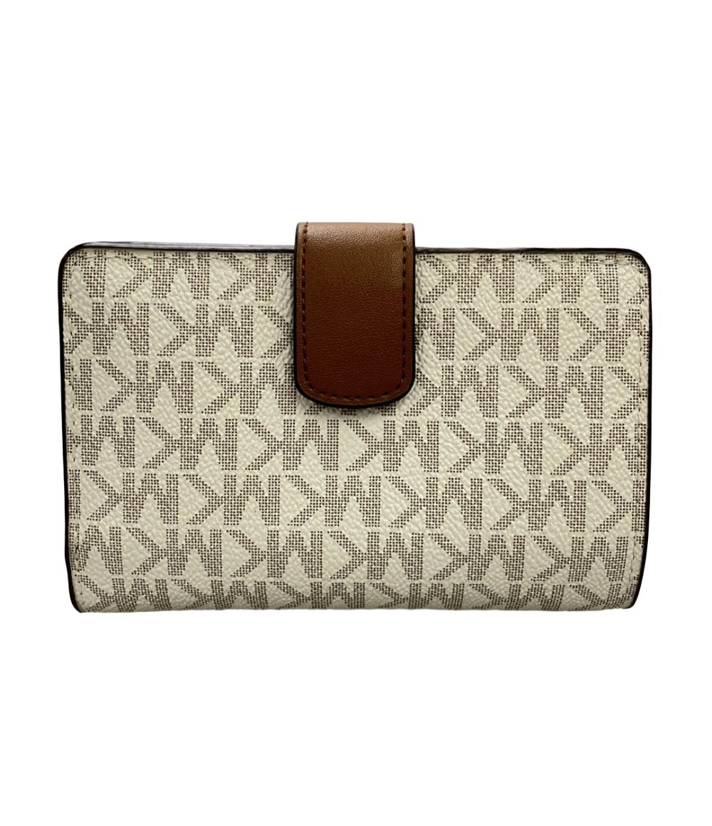 美品 MICHAEL KORS 二つ折り財布 レディース マイケルコース