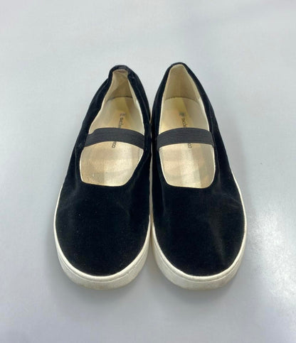 tricot COMME des GARCONS スリッポン ベロア メリージェーン ゴムストラップ レディース SIZE 22.0 (XS) トリココムデギャルソン