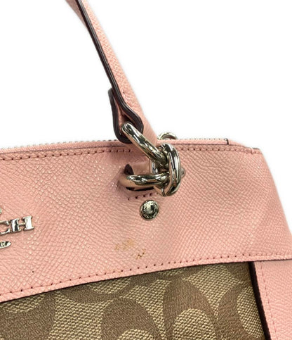 コーチ トートバッグ ショルダーバッグ 斜め掛け レザー シグネチャー F26139 レディース COACH