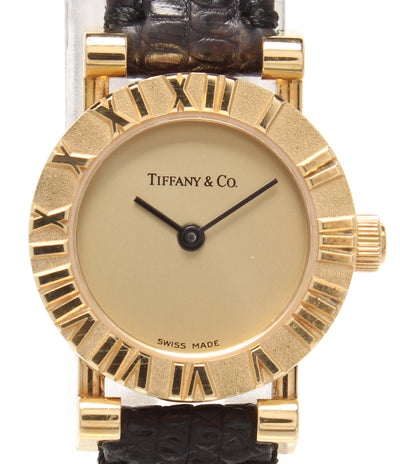 Tiffany & Co. 腕時計 18K クオーツ ゴールド S0630 レディース ティファニー