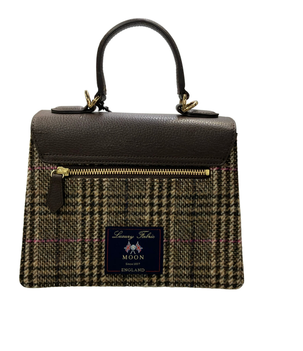 Samantha Thavasa Abraham Moon & Sons 2way ハンドバッグ ショルダーバッグ 斜め掛け チェーン チェック柄 レディース サマンサタバサ