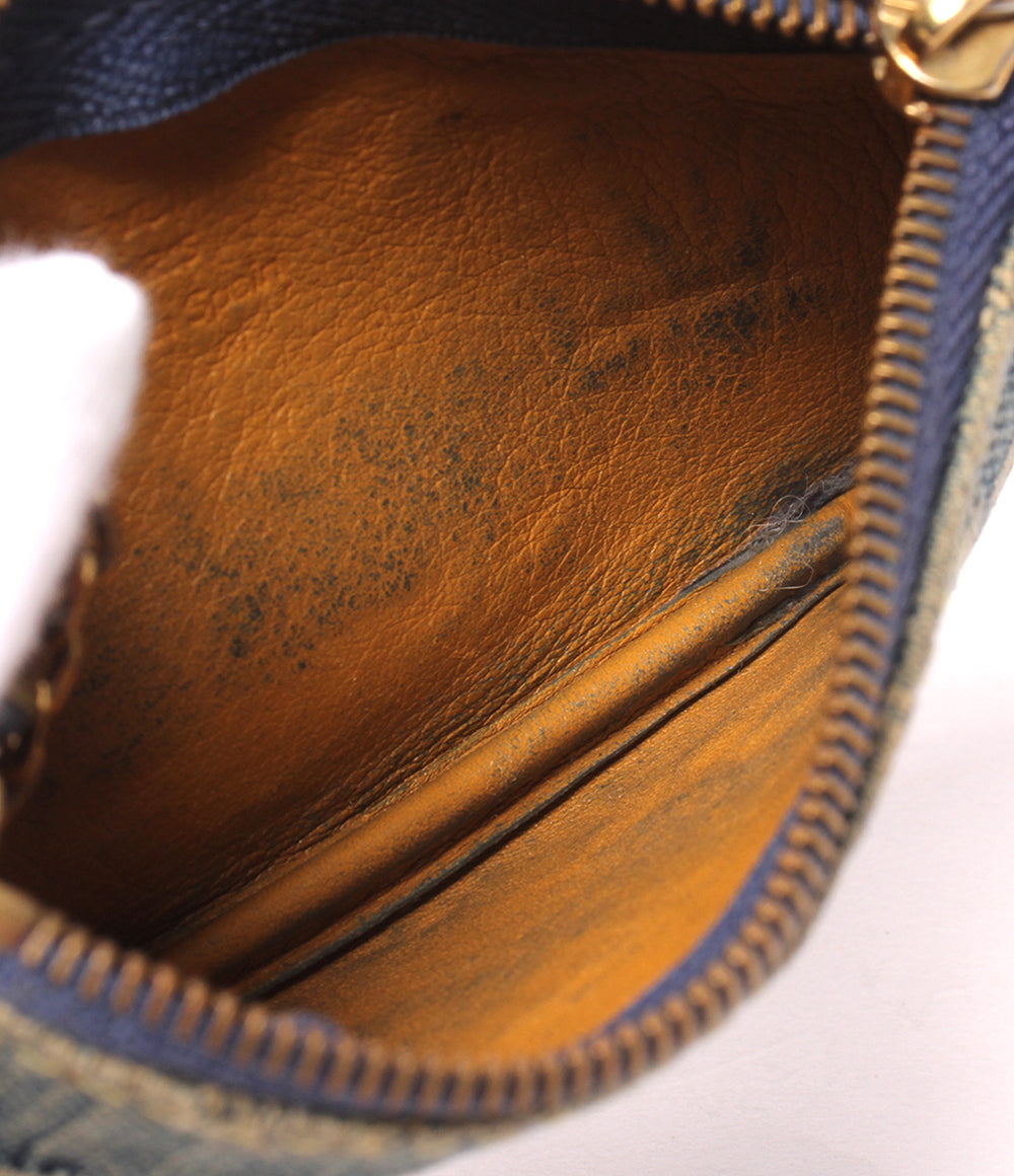 LOUIS VUITTON コインケース キーリング付き ポシェット クレ モノグラム デニム M95343 レディース ルイ・ヴィトン