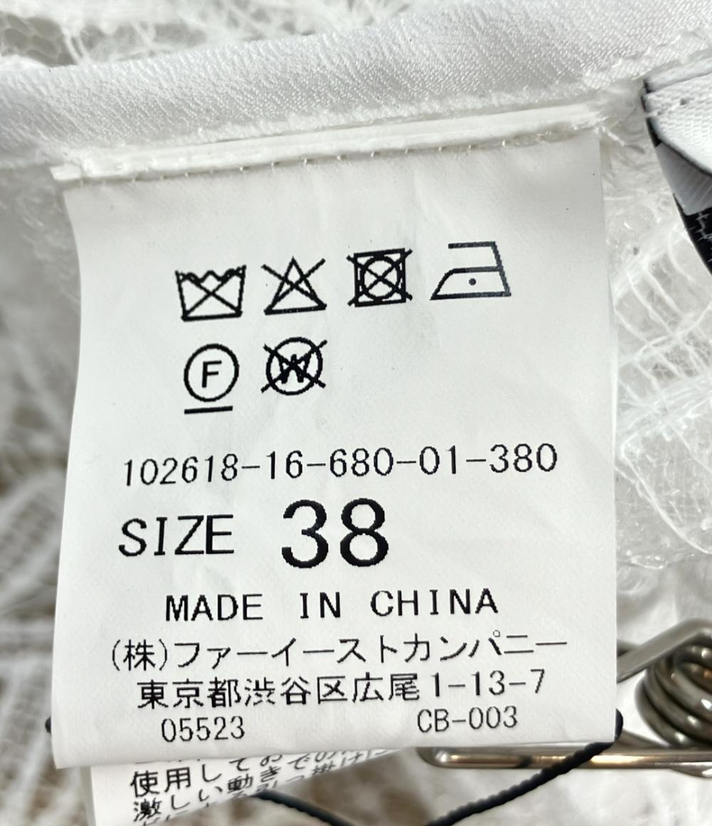 美品 ANAYI チュールコードレース プルオーバー レディース SIZE 38 (S) アナイ