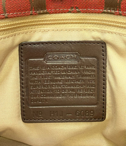 COACH トートバッグ シグネチャー 6089 レディース コーチ