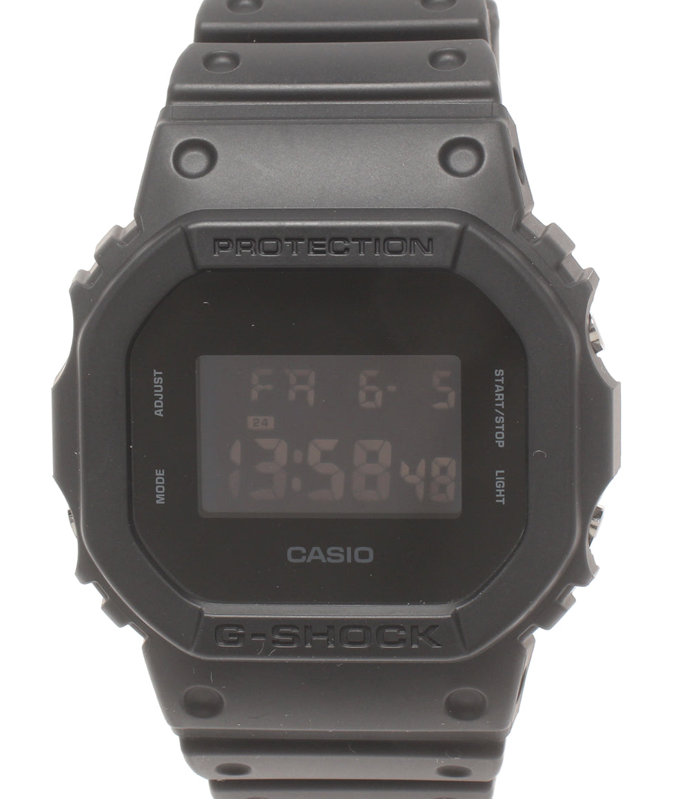 美品 CASIO 腕時計 ソリッドカラーズ G-SHOCK クオーツ DW-5600UBB レディース メンズ カシオ