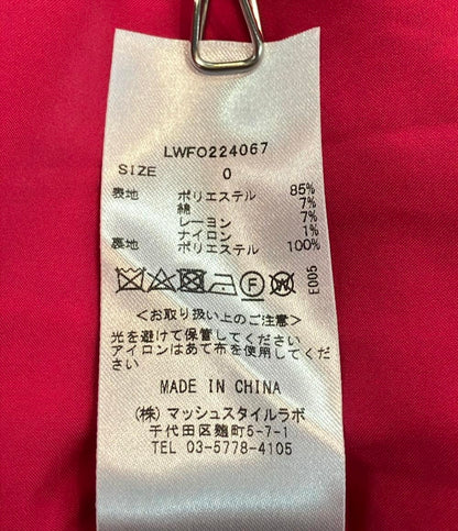 美品 リリーブラウン 半袖ツイードワンピース レディース SIZE 0 (XS) LILY BROWN