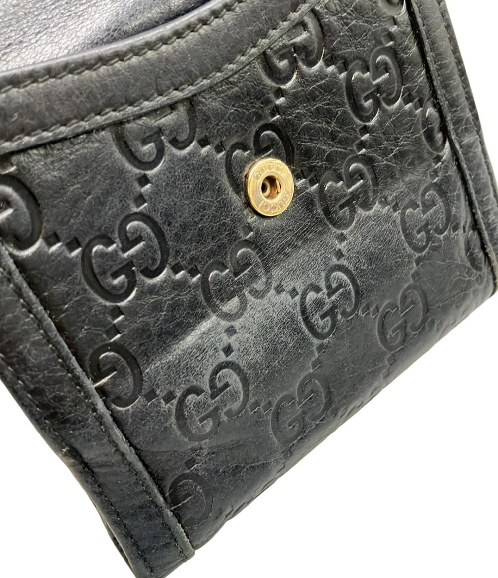 GUCCI グッチ Wホック 財布 グッチシマ レザー 折り財布 楽天市場】GUCCI グッチ小銭入れ付きWホック二つ折り長財布レディース