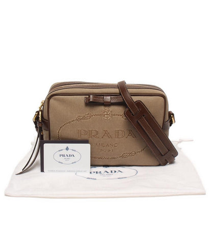 PRADA ショルダーバッグ 斜め掛け LOGO JACQUARD 1BH089 レディース プラダ