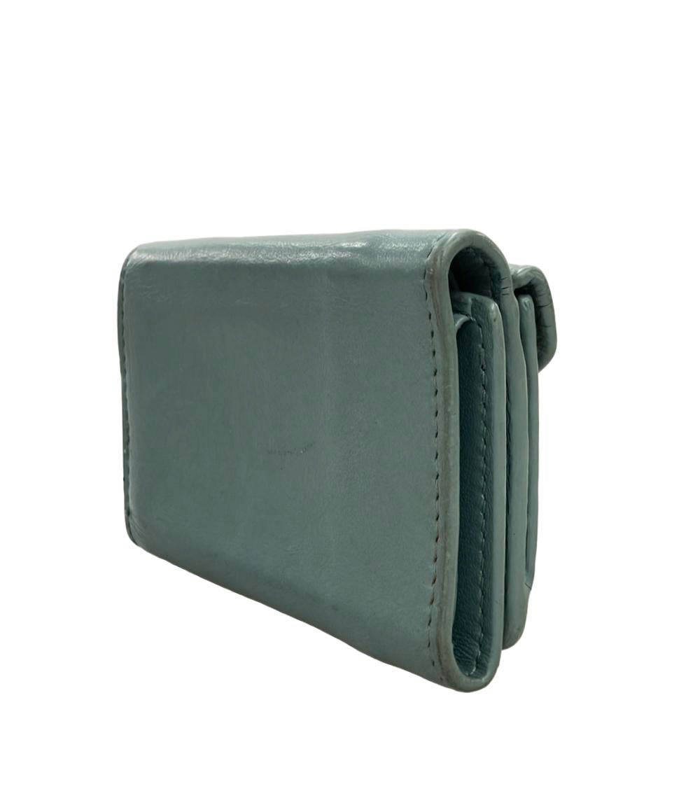 BALENCIAGA 三つ折り財布 レザー ペーパーミニ 391446 4005 レディース バレンシアガ