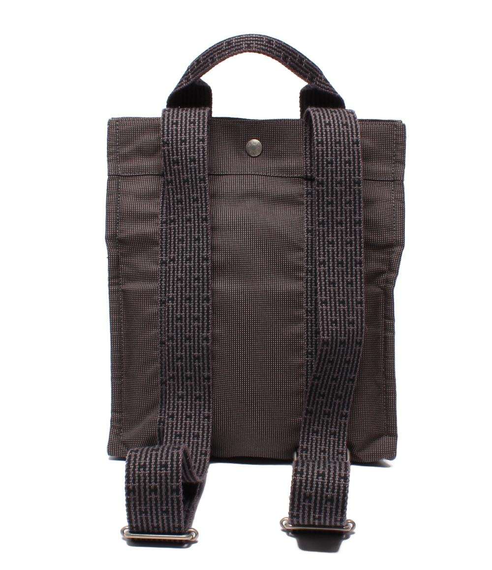 訳あり HERMES 2WAY リュック ハンドバッグ エールラインアドPM レディース エルメス