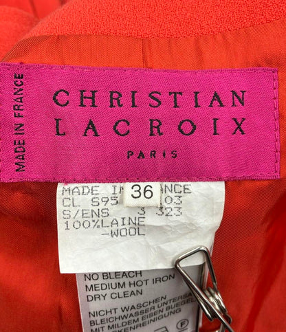 クリスチャンラクロワ テーラードジャケットセットアップ レディース SIZE 36 (S) Christian Lacroix