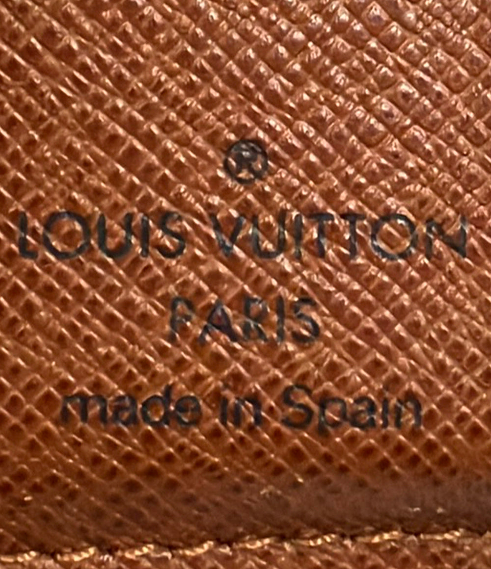 LOUIS VUITTON 二つ折り財布 コンパクトジップ モノグラム M61667 レディース ルイ・ヴィトン