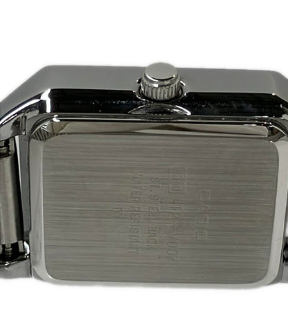 美品 CASIO 腕時計 クオーツ シルバー LTP-V007 レディース カシオ