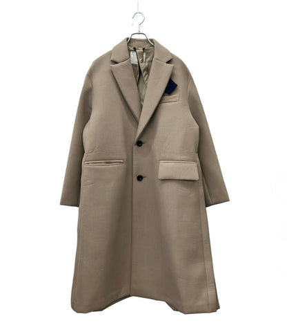 Sacai チェスターコート BEIGE 651 Suiting Bonding Coat 23-03117M メンズ SIZE 1 (S) サカイ