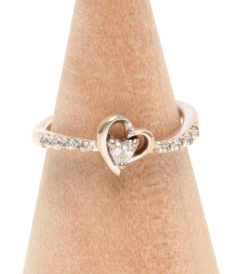 canal4℃ リング 指輪 ネックレス SV ハートモチーフ 2点セット レディース カナルヨンドシー