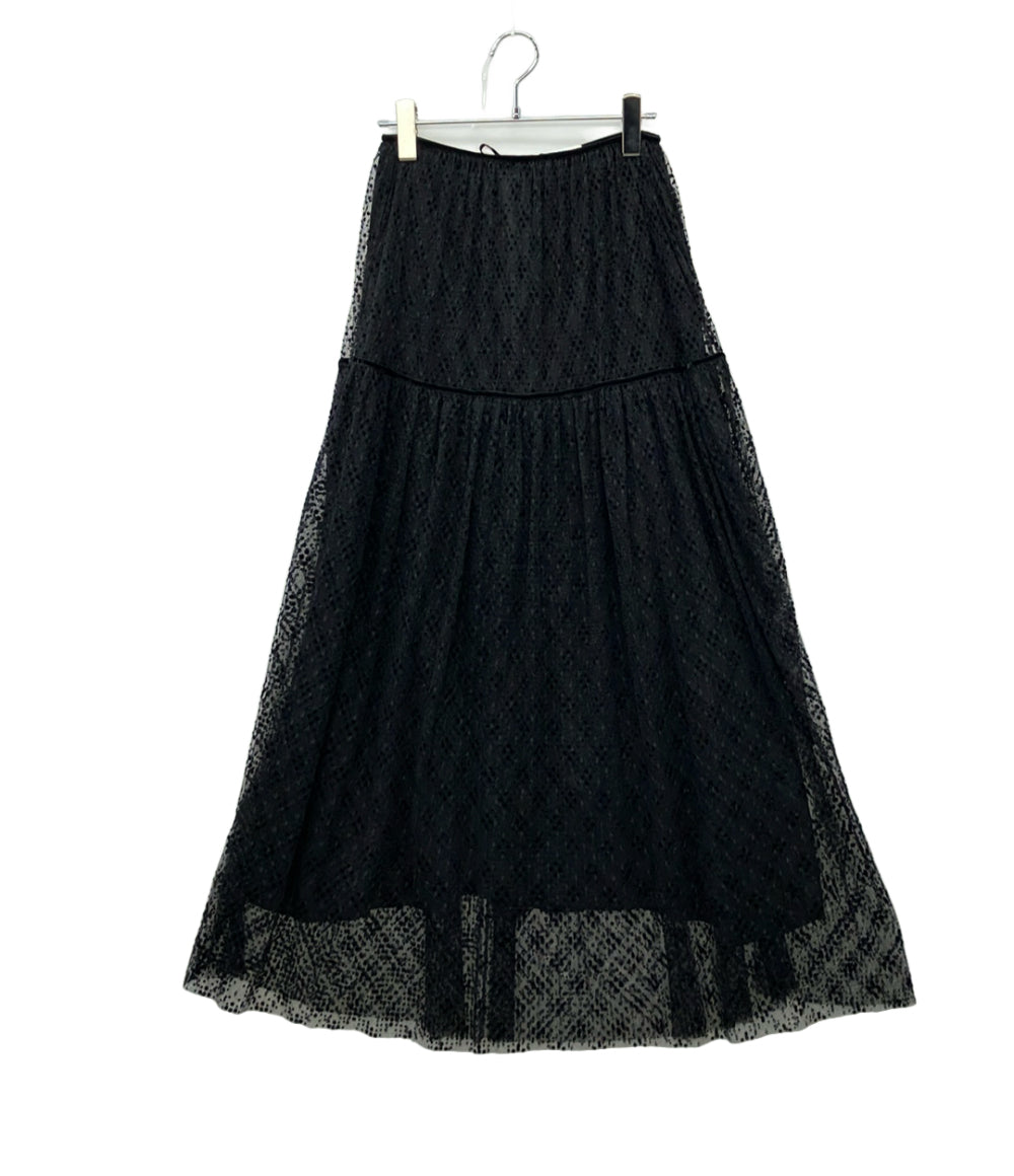 CECILIE BAHNSEN ドットチュールスカート レディース SIZE 6 (M) セシリーバンセン