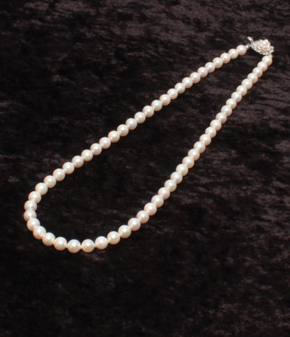 ネックレス SV パール 6.5－7.0mm レディース
