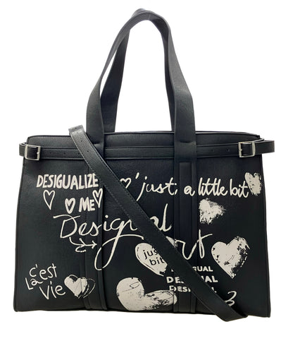 Desigual 2wayハンドバッグ ショルダーバッグ レディース デジグアル