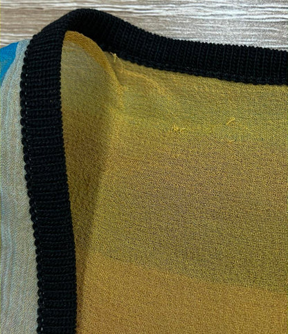 エルメス カシュクール ノースリーブブラウス シルク100% レディース SIZE 36 (S) HERMES