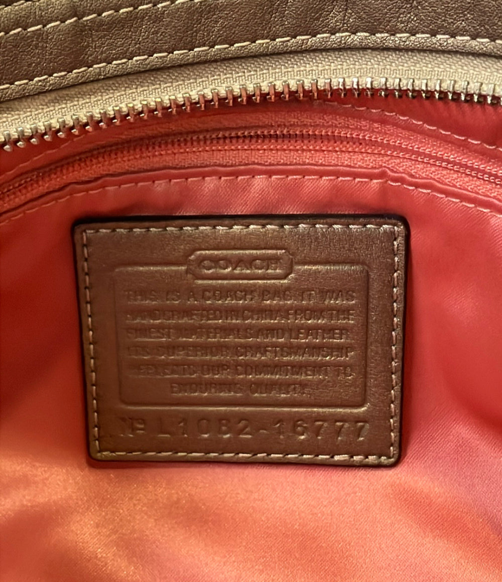 COACH 2wayハンドバッグ ショルダーバッグ シグネチャー 16777