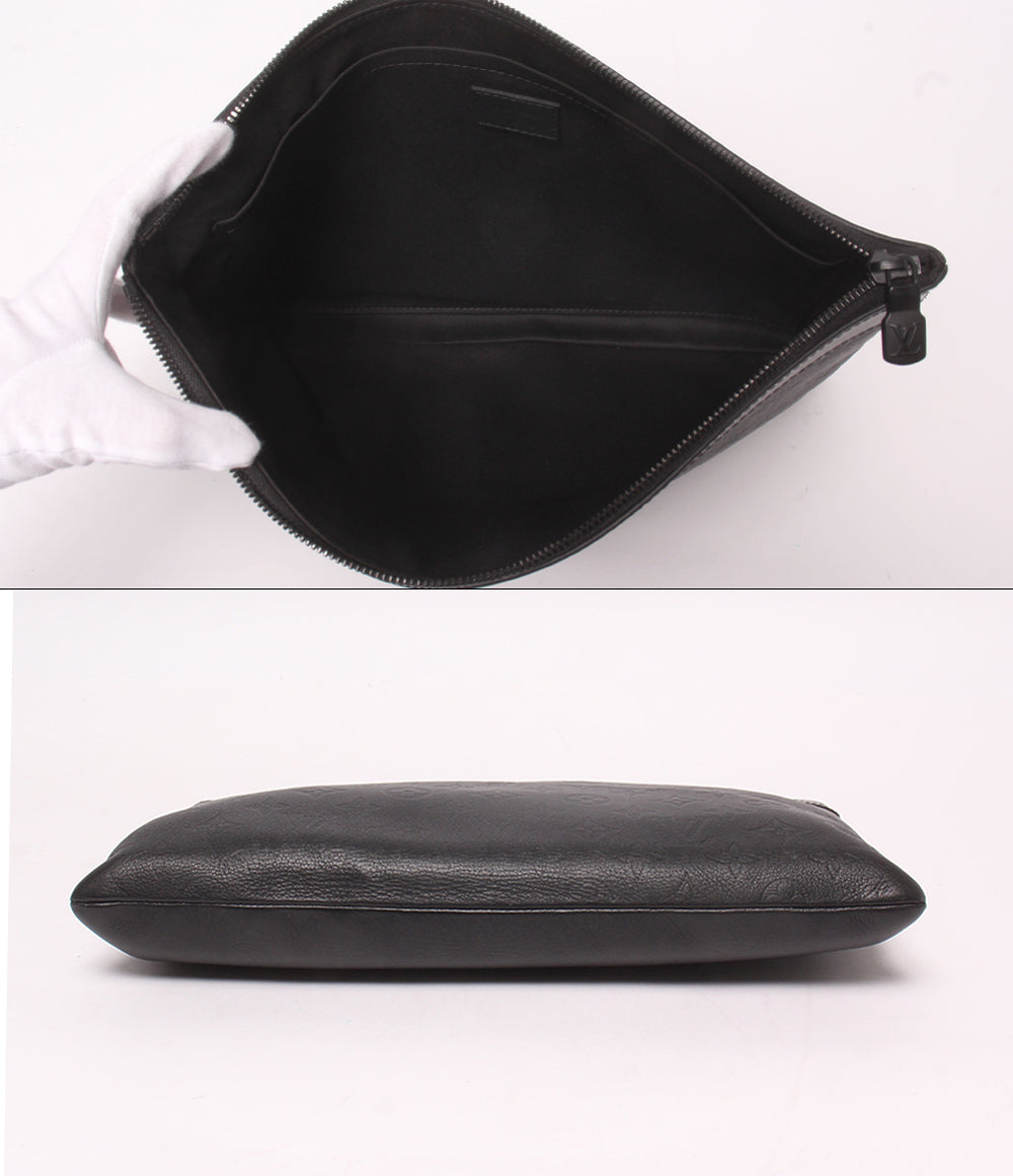 LOUIS VUITTON クラッチバッグ セカンドバッグ ポシェット ディスカバリー モノグラム シャドウ M62903 メンズ ルイ・ヴィトン