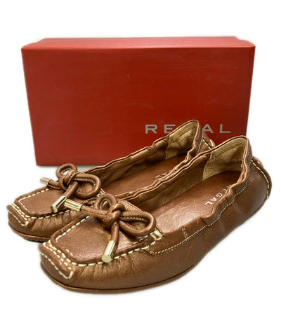 REGAL レザーフラットシューズ OL2F F32A レディース SIZE 22 1/2 リーガル