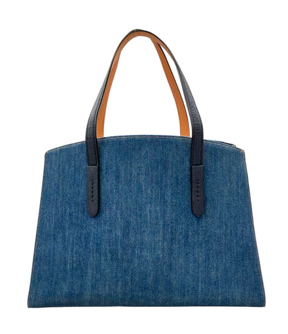 美品 COACH 2WAY ハンドバッグ トートバッグ ショルダーバッグ 斜め掛け デニム チャーリー 67334 レディース コーチ