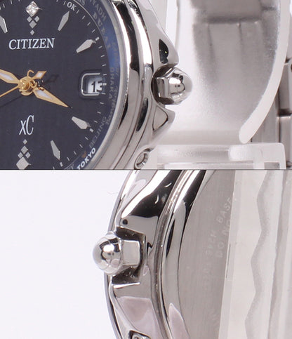CITIZEN 腕時計 クロスシー xC ハッピーライト ソーラー電波 ブルー H246-T024726 レディース シチズン