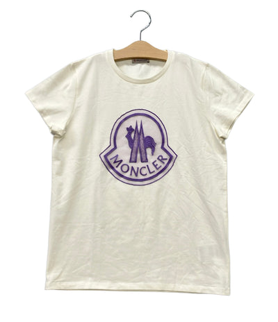 MONCLER 半袖Tシャツ MAGLIA Tee パープル ロゴ E19548069505 8790A  C-WCOM-18-1121 キッズ SIZE 14 (164cm) モンクレール