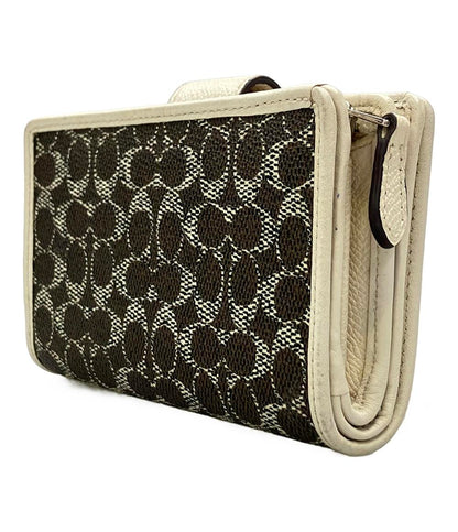 コーチ 二つ折り財布 ミニシグネチャー レディース COACH