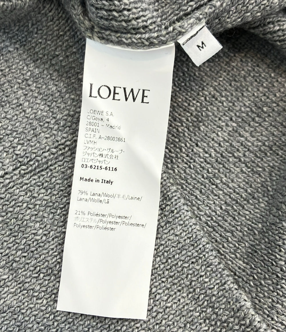 LOEWE 長袖 ブレイデッドスリーブ カーディガン S540Y16K21 レディース SIZE M ロエベ