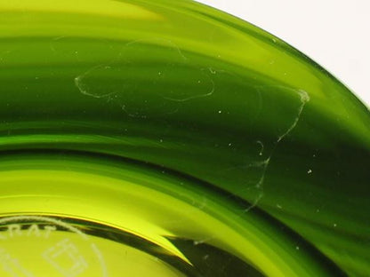 Baccarat グラス タンブラー モザイク Bマーク ライトグリーン バカラ