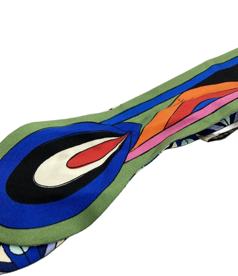 Emilio Pucci スカーフ シルク100% Goccia &Dischi レディース エミリオ・プッチ