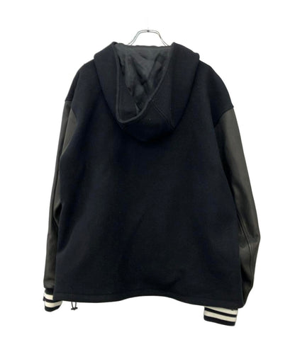 Name. スタジャン フーデッド 袖レザー ダブルジップ スナップボタン NMJK-22AW-003 メンズ SIZE 2 (M) ネーム